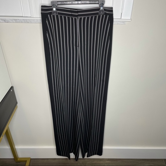 BCBG MaxAzria Striped Wide Leg Pants XS - Picture 3 of 10
